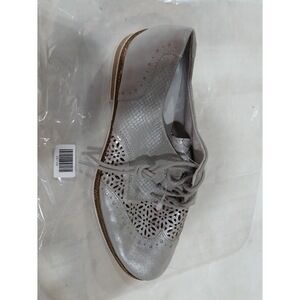 Remonte Brogue leather oxfords Silver 6